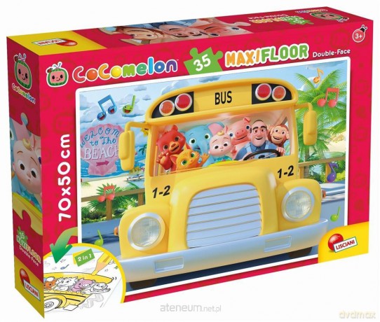 Cocomelon - Dwustronne puzzle podłogowe 35