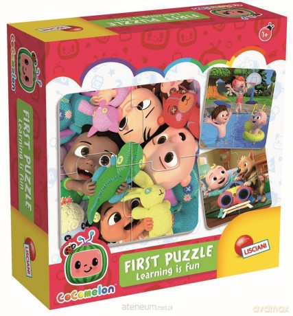 Cocomelon - Pierwsze puzzle - nauka to zabawa [PUZZLE]