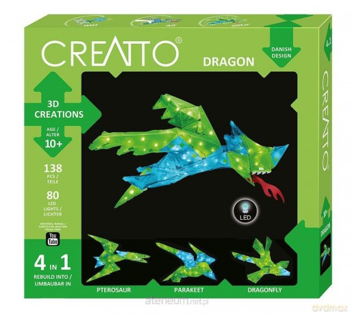 Creatto Świecący Smok i Przyjaciele