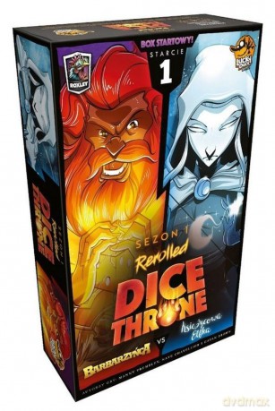 Dice Throne Starcie 1: Barbarzyńca vs Elfka [KARTY]