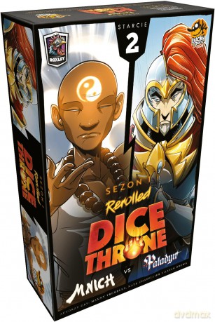 Dice Throne Starcie 2: Mnich vs Paladyn [KARTY]
