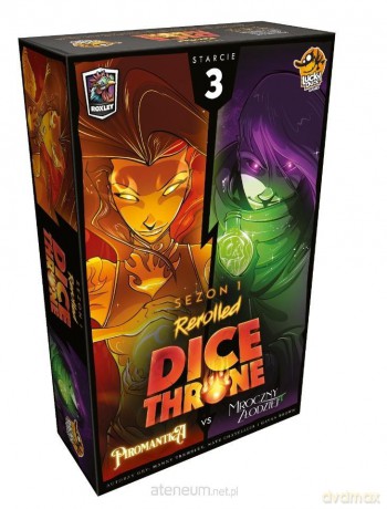Dice Throne Starcie 3: Piromantka vs Złodziej [KARTY]