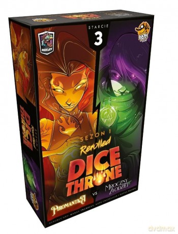 Dice Throne Starcie 3: Piromantka vs Złodziej [KARTY]