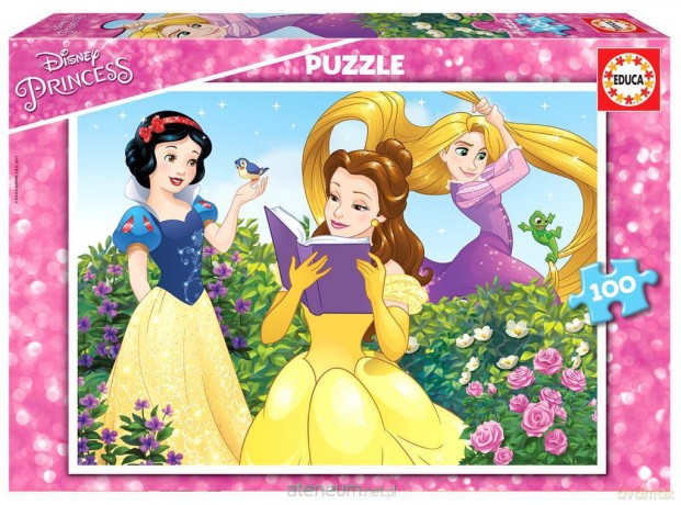 EDUCA 100 el. Księżniczki z bajek Disneya [PUZZLE]