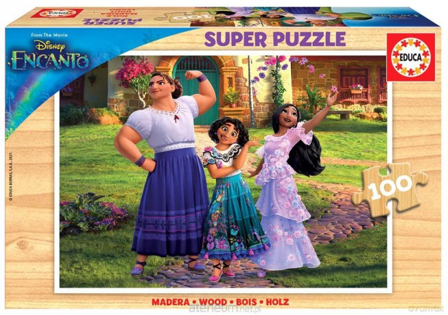 EDUCA 100 el. Nasze magiczne Encanto Disney (drewno) [PUZZLE]