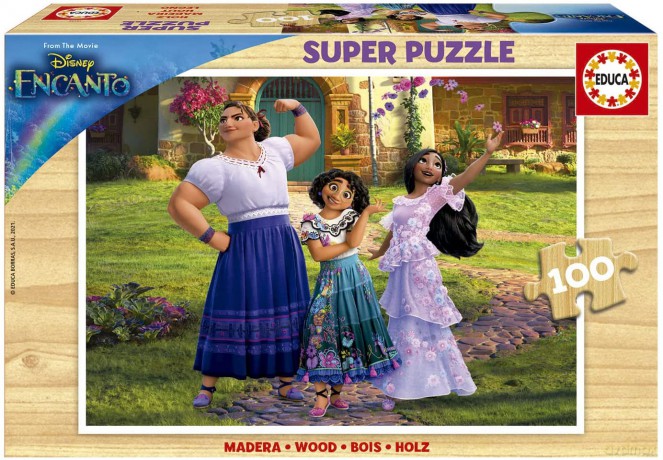 EDUCA 100 el. Nasze magiczne Encanto Disney (drewno) [PUZZLE]