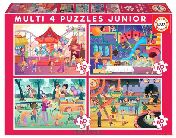 EDUCA 20+40+60+80 el. Zabawa [PUZZLE]