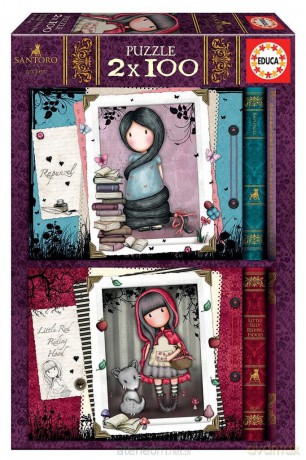EDUCA 2x100 el. Santoro Gorjuss [PUZZLE]