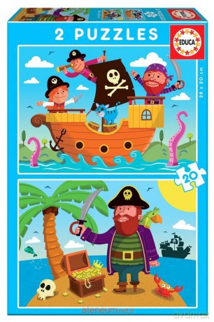 EDUCA 2x20 el. Piraci [PUZZLE]