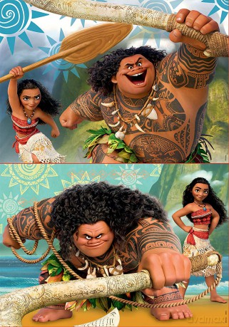 EDUCA 2x48 el. Vaiana: Skarb oceanu [PUZZLE]