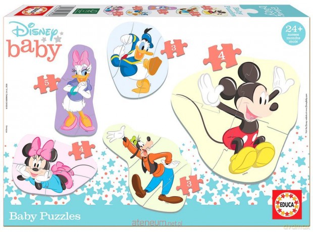EDUCA 3-5 el. Myszka Miki i przyjaciele [PUZZLE]