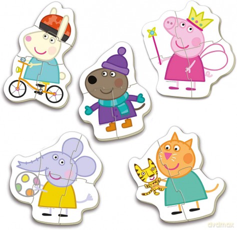 EDUCA 3-5 el. Świnka Peppa [PUZZLE]