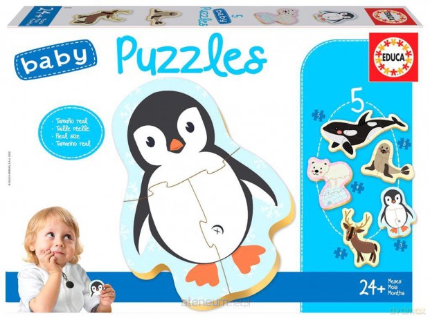EDUCA 3-5 el. Zwierzęta polarne [PUZZLE]