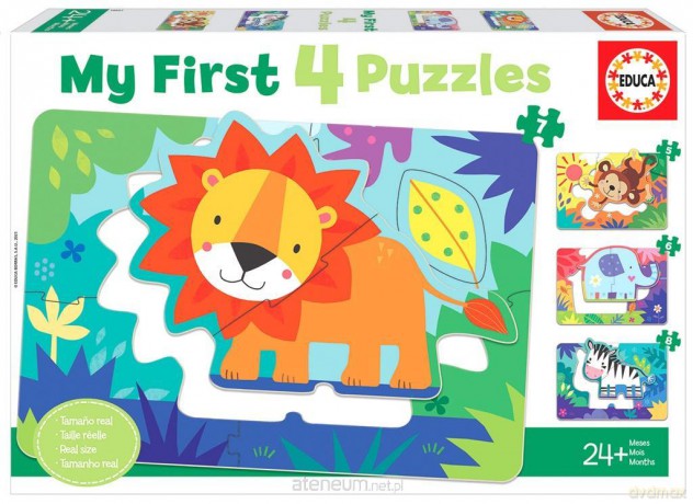 EDUCA 5-8 el. Dzikie zwierzęta [PUZZLE]