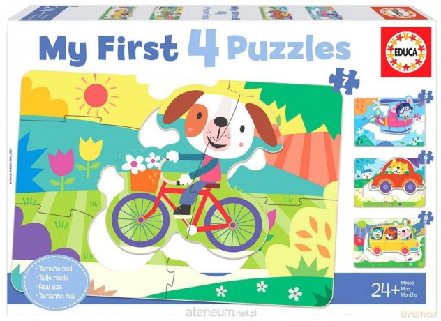 EDUCA 5-8 el. Pojazdy [PUZZLE]