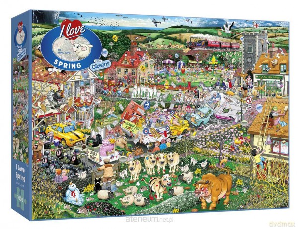 GIBSONS 1000 el. Kocham wiosnę [PUZZLE]