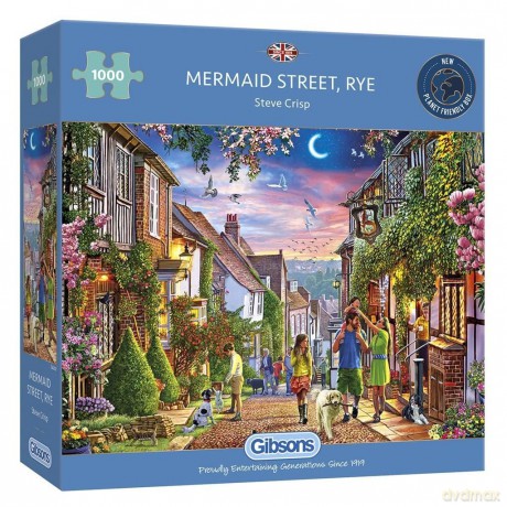 GIBSONS 1000 el. Mermaid Street/Rye/Anglia [PUZZLE]