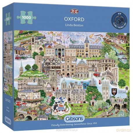 GIBSONS 1000 el. Oksford/Oxfordshire/Anglia [PUZZLE]