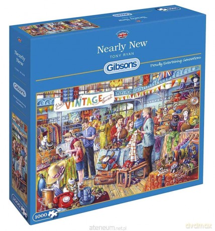 GIBSONS 1000 el. Prawie nowe [PUZZLE]