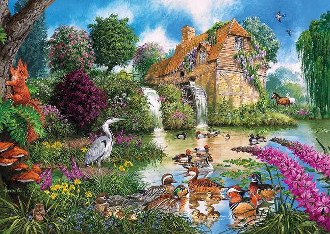 GIBSONS 4x500 el. Flora&Fauna [PUZZLE]