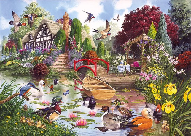 GIBSONS 4x500 el. Flora&Fauna [PUZZLE]