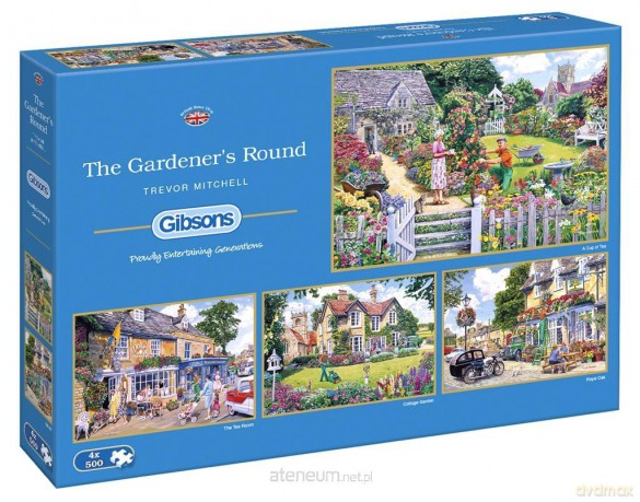 GIBSONS 4x500 el. Ogrodnik [PUZZLE]