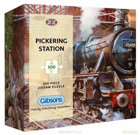 GIBSONS 500 el. Stacja kolejowa w Pickering/Anglia [PUZZLE]