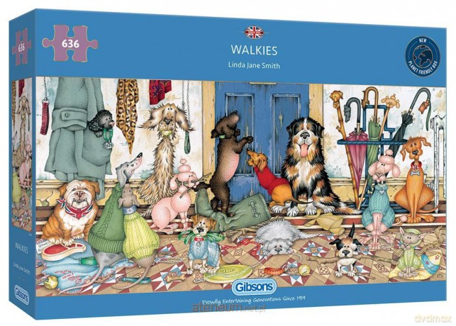 GIBSONS 636 el. Chodźmy na spacer (panorama) [PUZZLE]
