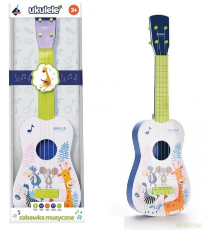Gitara ukulele zielona