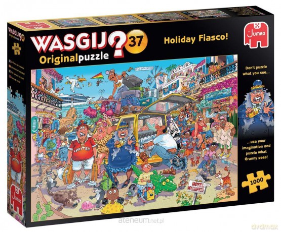 JUMBO 1000 el. Wasgij Wakacyjne fiasko [PUZZLE]