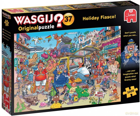 JUMBO 1000 el. Wasgij Wakacyjne fiasko [PUZZLE]