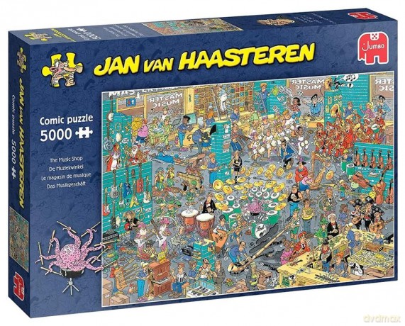 JUMBO 5000 el. Jan Van Haasteren Sklep muzyczny [PUZZLE]