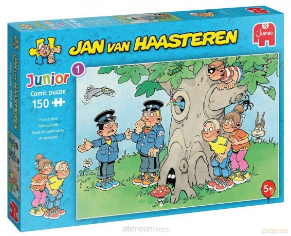JUMBO Junior 150 el. Haasteren Zabawa w chowanego [PUZZLE]