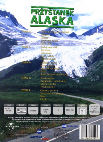 Przystanek Alaska sezon 3 [BOX] [5DVD]