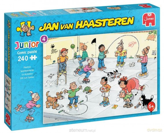 JUMBO Junior 240 el. Haasteren Czas na zabawę [PUZZLE]