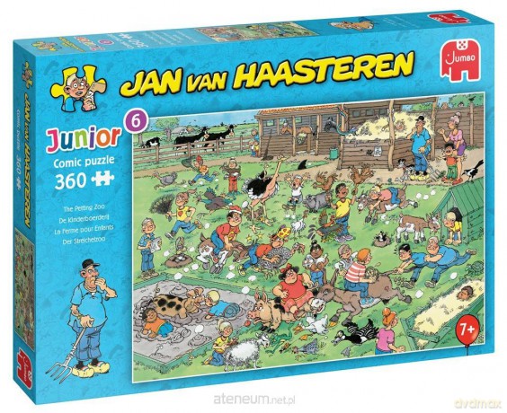 JUMBO Junior 360 el. Haasteren Małe Zoo [PUZZLE]