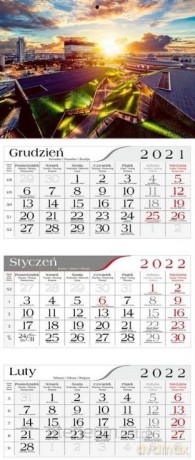 Kalendarz 2022 Trójdzielny Katowice CRUX [KALENDARZ]
