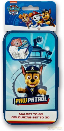 Kolorowanki zestaw podróżny Psi Patrol