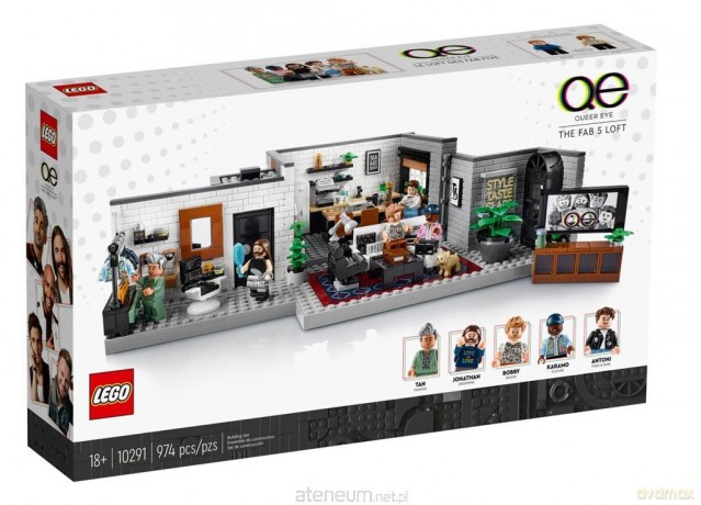 LEGO 10291 Queer Eye - Mieszkanie Fab Five [KLOCKI]