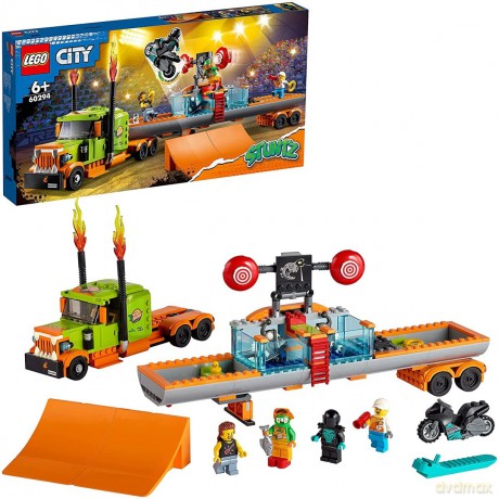 LEGO CITY 60294 Ciężarówka kaskaderska [KLOCKI]