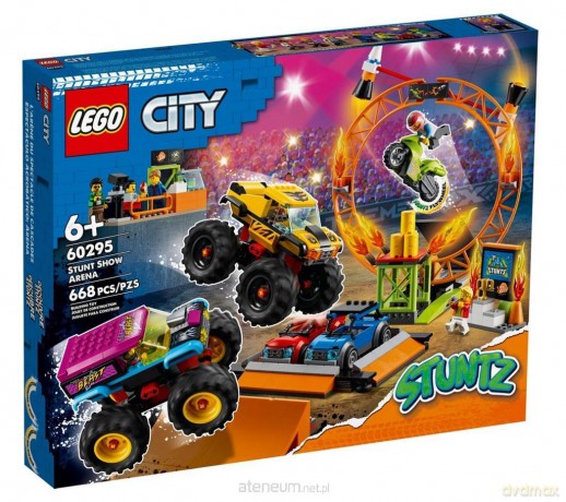 LEGO CITY 60295 Arena pokazów kaskaderskich [KLOCKI]