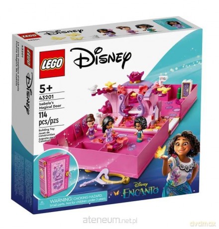 LEGO DISNEY PRINCESS Magiczne drzwi Isabeli (43201) [KLOCKI]