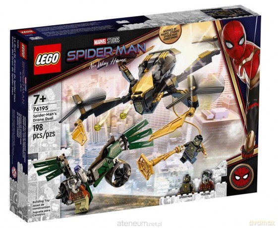 LEGO SUPER HEROES 76195 Bojowy dron Spider-Mana [KLOCKI]