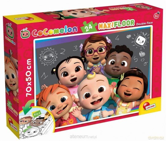 LISCIANI podłogowe dwustronne 24 Pouczmy się razem [PUZZLE]