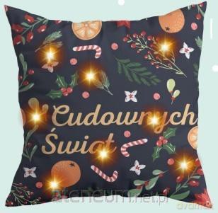 Poduszka LED - Cudownych Świąt