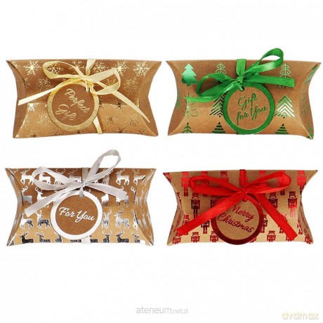Pudełka składane pillow box 8 szt