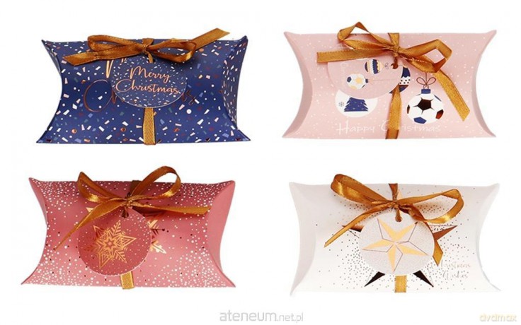 Pudełka składane pillow box 8 szt