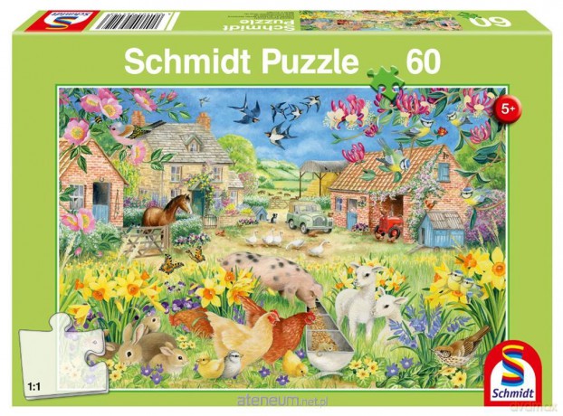SCHMIDT 60 el. Moja mała farma [PUZZLE]