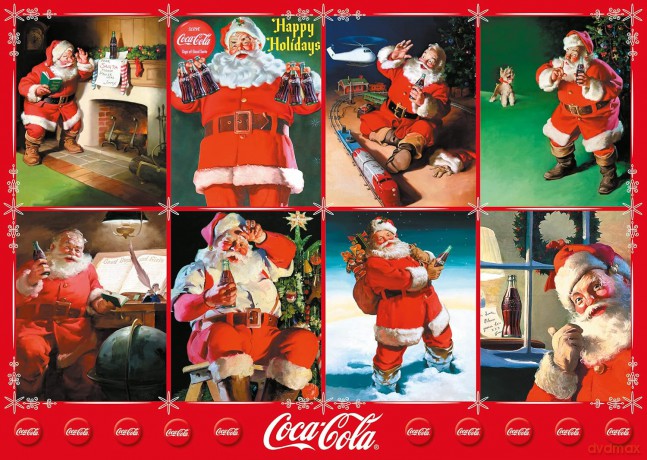 SCHMIDT PQ 1000 el. Coca-Cola Święty Mikołaj [PUZZLE]