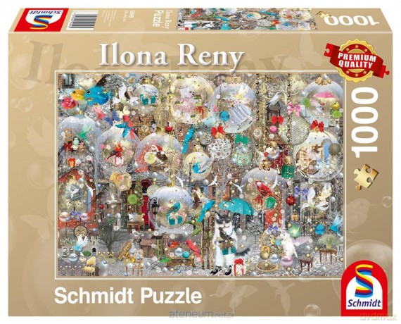 SCHMIDT PQ 1000 el. Ilona Reny Dekorowanie marzeniami [PUZZLE]